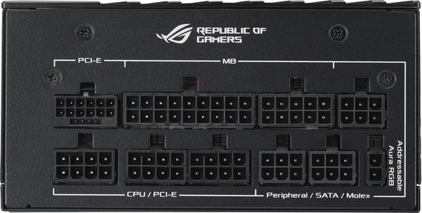 Asus ROG LOKI 850W Platinum -SFX-L strømforsyning, 850 W