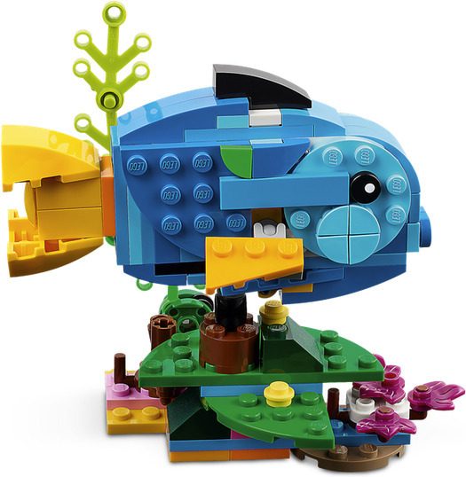 LEGO Creator Exotisk papegoja 31136 Byggset (253 delar)