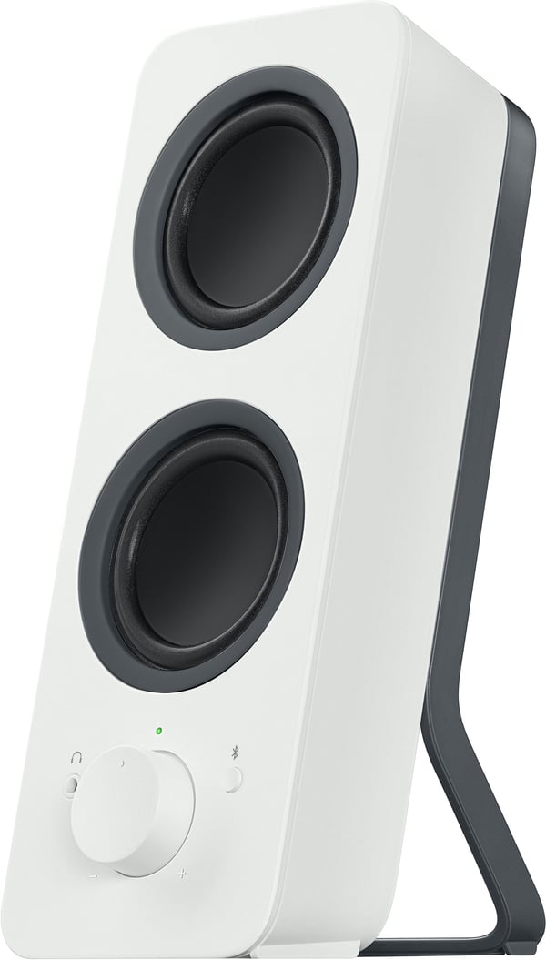 Logitech Z207 Bluetooth-stereo højttalere, naturhvid