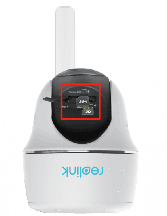 Reolink Go PT Plus 5 MP -övervakningskamera med 4G/LTE-anslutning.