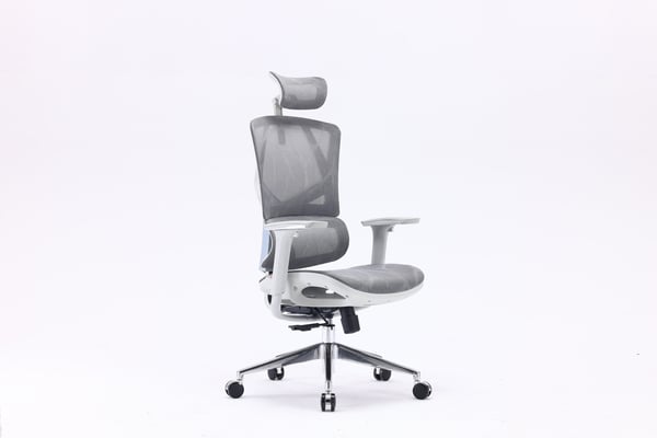 Sihoo M90C - ergonomisk kontorsstol, grå