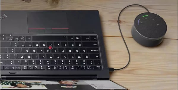 Lenovo Go -högtalartelefon, svart
