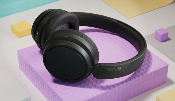 Philips TAH5209 Bluetooth-hovedtelefoner, sort