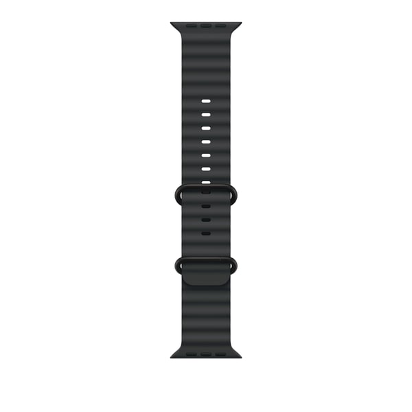 Apple Watch 49 mm svart Ocean-armband, svart titan