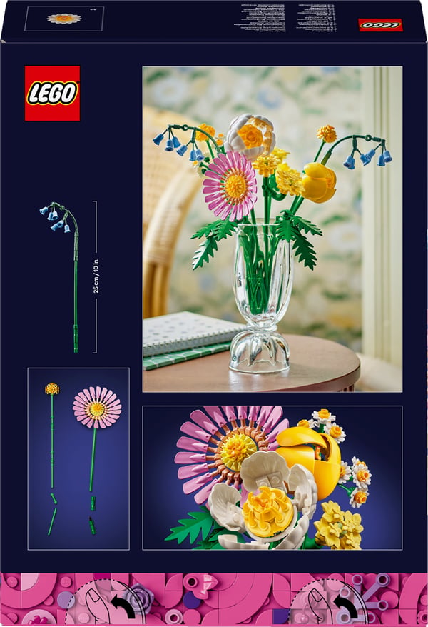 LEGO Botanicals 10347 – Liten solig blomsterbukett