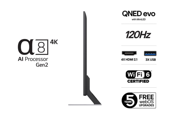 LG 55'' QNED 85 – 4K Mini-LED TV (2025)