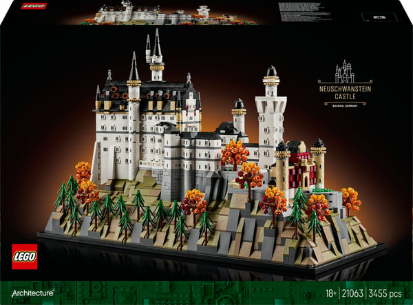 LEGO Architecture 21063 Neuschwansteins slott