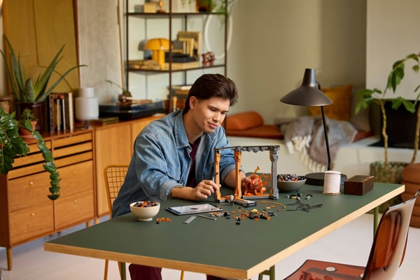 LEGO Icons 10367 Sagan om Ringen: Balrogs eldbok mini-värld
