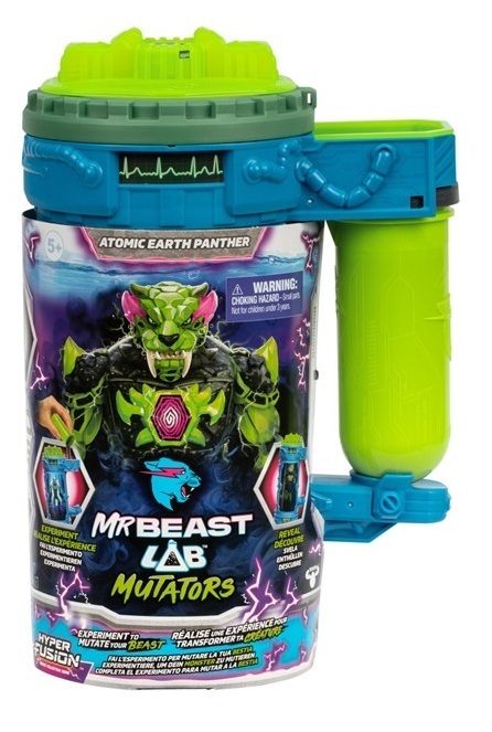 MrBeast Lab Mutator figur, Atomic Earth Panther