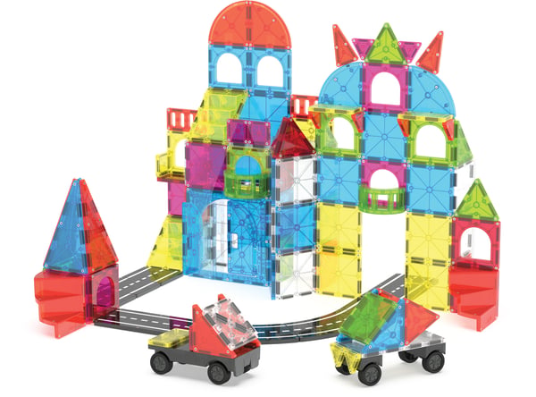 MAGNA-TILES® City Center magnetisk stadskärna, 110 delar