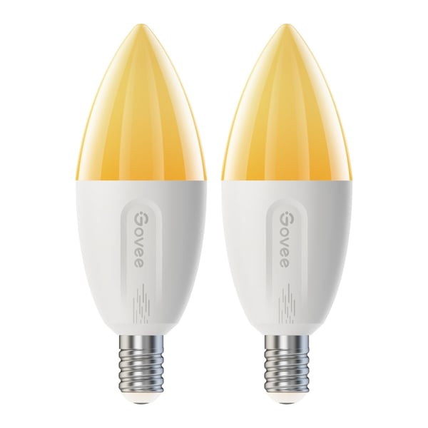 Govee RGBWW Smart LED-lampa E14 smart lampa, 2-pack