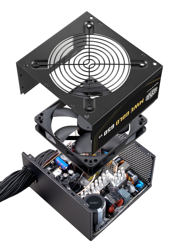 Cooler Master MWE Gold V3 nätaggregat, 650 W