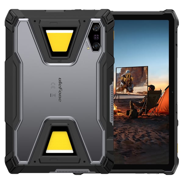 Ulefone Armor Pad 5 Ultra 5G surfplatta, 512 GB, svart