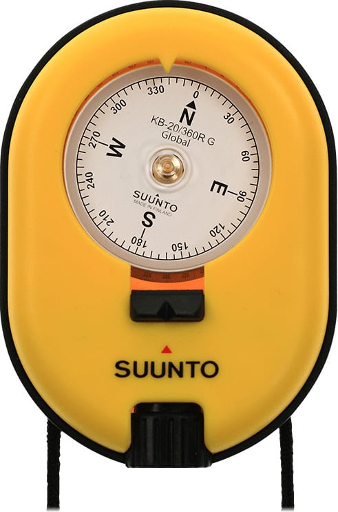 Suunto KB-20/360R G-handriktkompass, gul