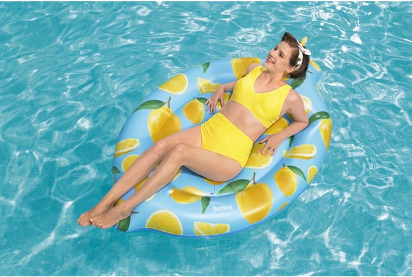 Bestway Citron - luftmadras, 176 x 122 cm