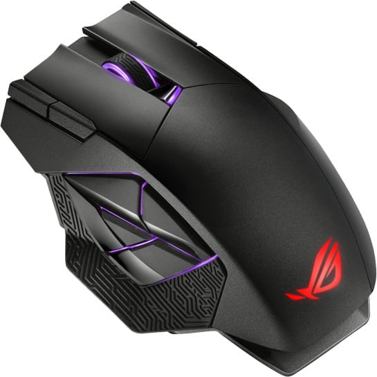 Asus ROG Spatha X -trådlös spelmus