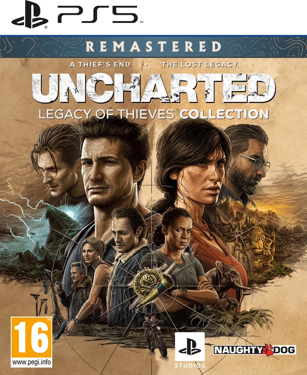 Uncharted: Legacy of Thieves Collection -spil, PS5