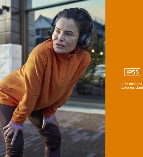 Philips A4216 - trådløse sportsøretelefoner, sort