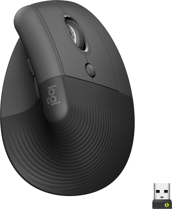 Logitech Lift -mus, svart