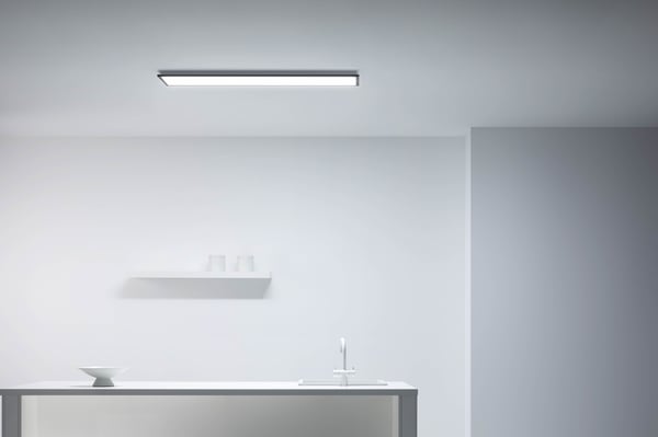 WiZ smart LED-panel, sort, 30 x 120 cm