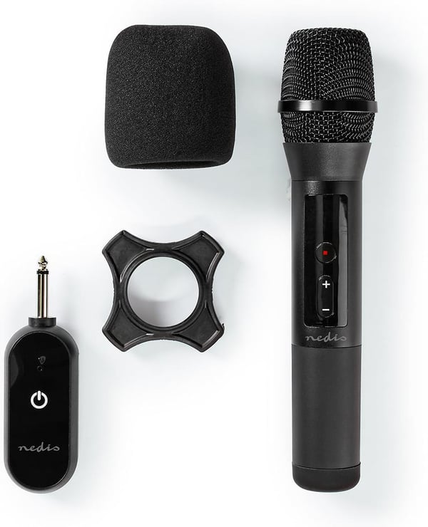Nedis trådlöst mikrofonsystem (MPWL200BK)