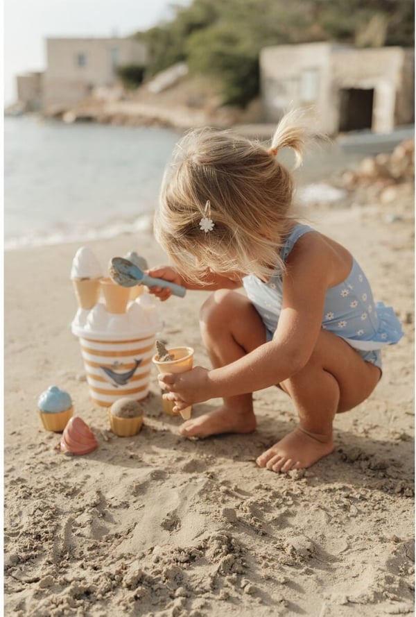 Little Dutch -strandset, Glass, blå