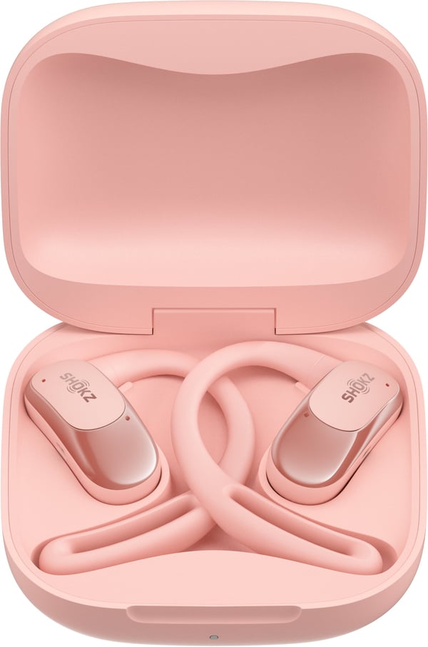 Shokz OpenFit Air trådløse høretelefoner, rosa