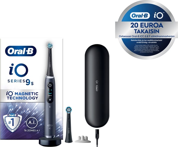 Oral-B iO Series 9s elektrisk tandborste, svart