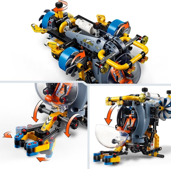 LEGO Technic 42201 – Dybvands forskningsubåd