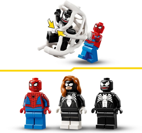 LEGO Super Heroes Marvel 76309 – Spider-Man mod Venom-muskelbil