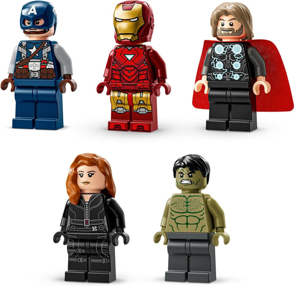 LEGO Superhelte Marvel 76313 – MARVEL-logo og minifigurer