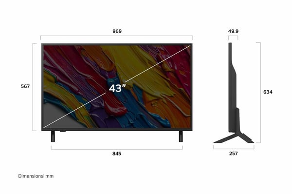 LG 43'' QNED 84 – 4K TV (2025)