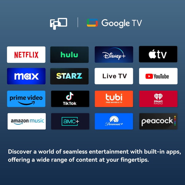 FPD 58" D900 4K LED Google TV