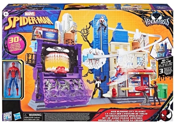 Spider-Man Venom vs. Web City-uppgörelse, lekset