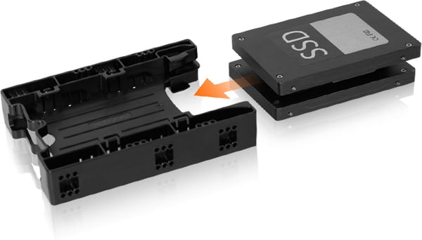 IcyDock MB290SP-B 2 x 2.5" - 3.5" -adapter