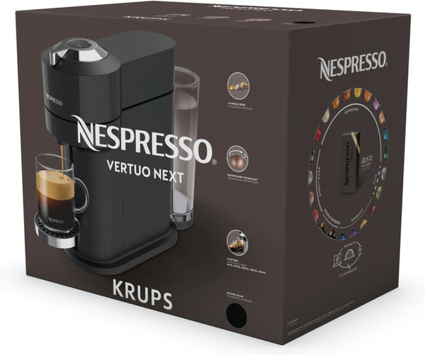 Nespresso Vertuo Next Premium -kapselmaskin, svart