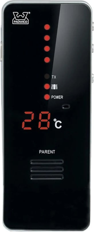 Padwico 850 babyvakt, svart