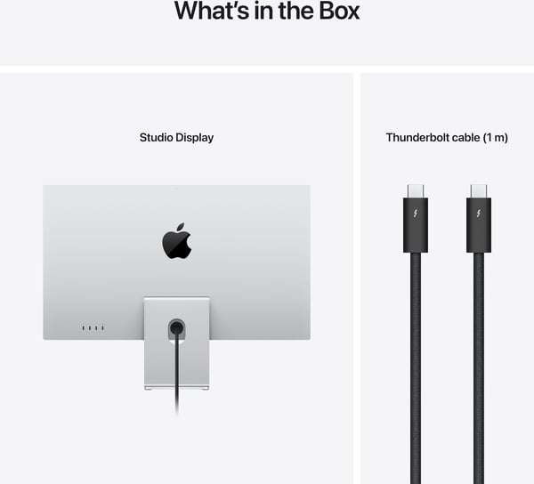 Apple Studio Display -skärm, justerbart stativ och nano-belagd glas (MMYV3)
