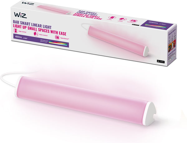 WiZ Bar Linear Light single -ljuslist smart armatur, RGBW, Wi-Fi