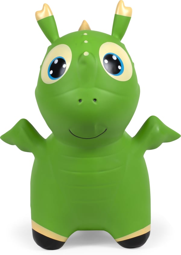 BO Hoppende Dyr Bouncer - hoppe dyr, Grøn Dino
