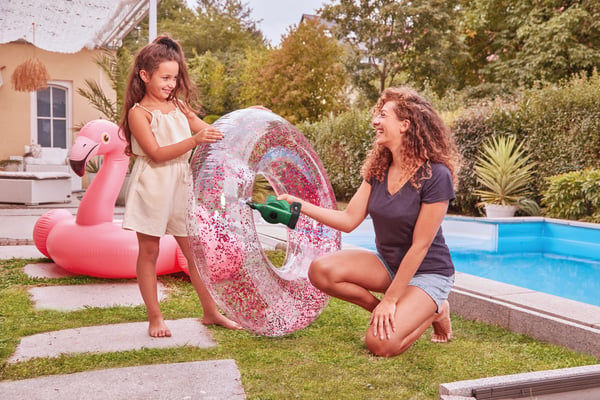 Bosch EasyInflate 18V-500 Solo batteridrevet pumpe