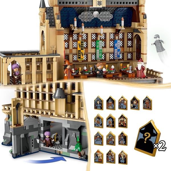 LEGO Harry Potter™ Hogwarts™ slott: stora salen 76435