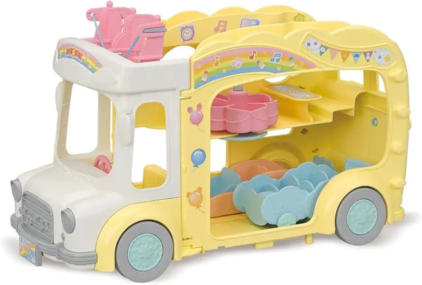 Sylvanian Families - 3-etagers bus med legeplads