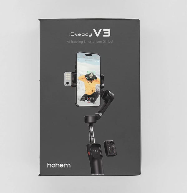 HOHEM iSteady V3 AI Kit gimbal til smartphone, sort