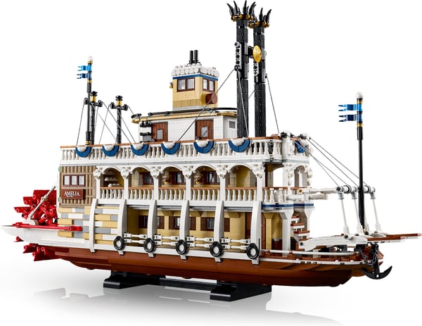 LEGO Ideas 21356 Ångbåt på floden