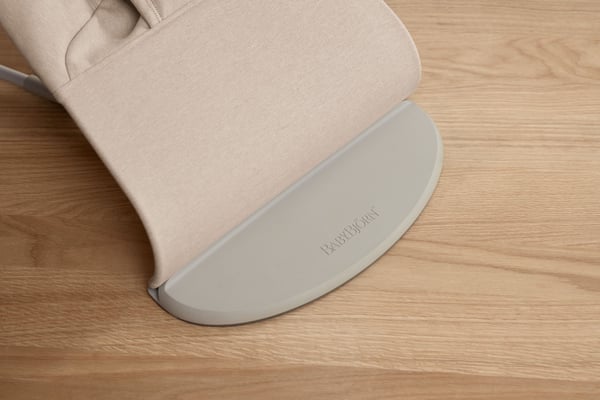 BabyBjörn Bouncer Bliss Vävd Babysitter, Ljus beige
