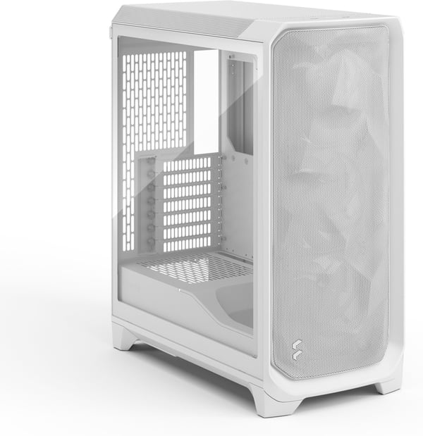 Fractal Design Meshify 3 White TG Clear Tint ATX-chassi