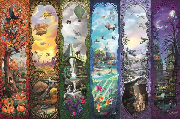 Ravensburger Fantasy pussel, 7000 bitar