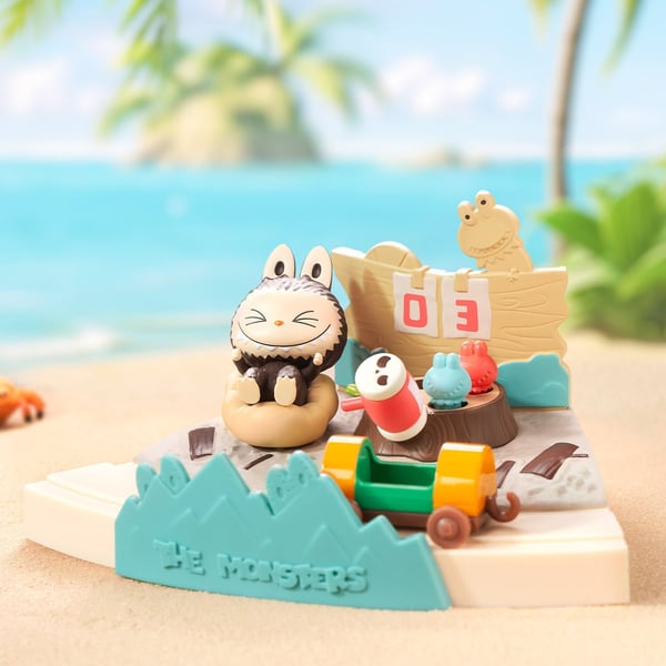 PopMart Labubu The Monsters, Spelset med spelscener Sammelfigur
