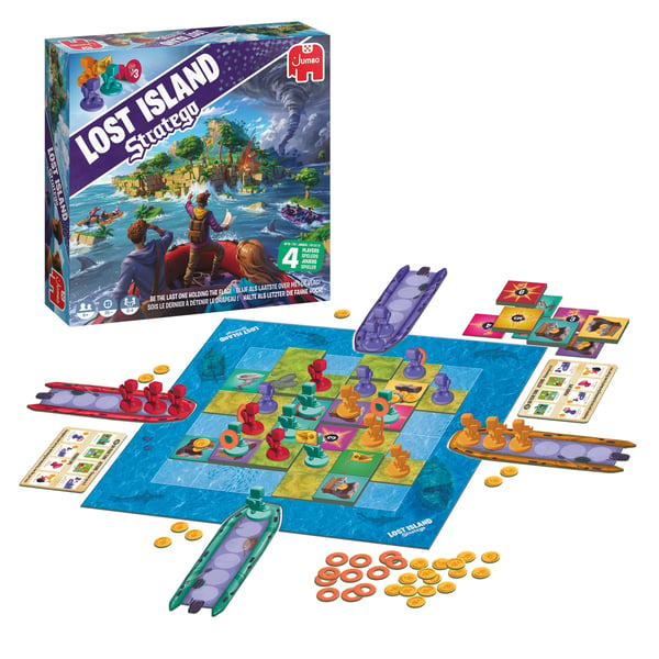 Lost Island Stratego Brädspel